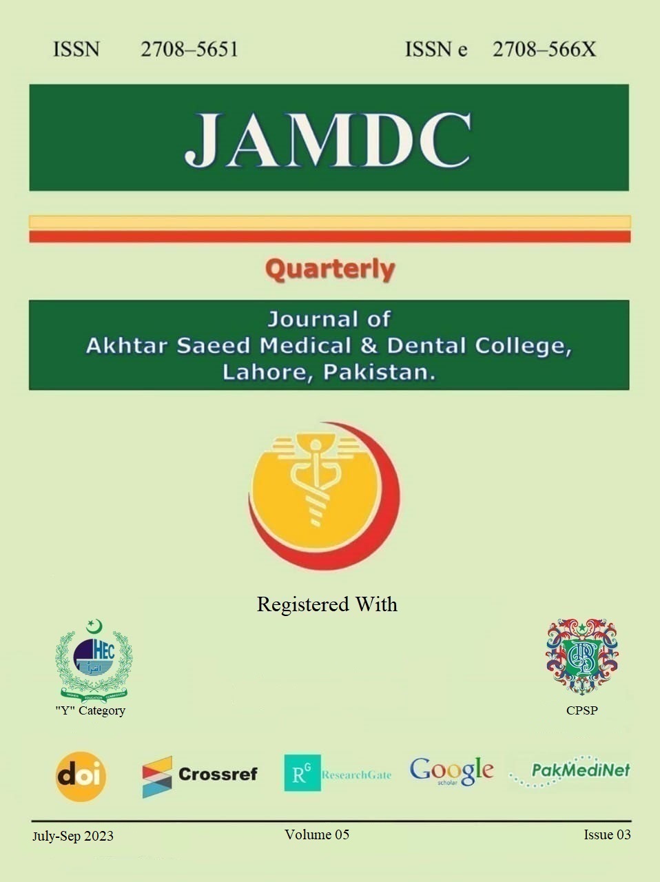 Cover Image - JAMDC